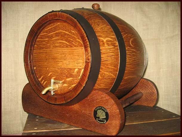 Walnut Stain Bundy Kegs